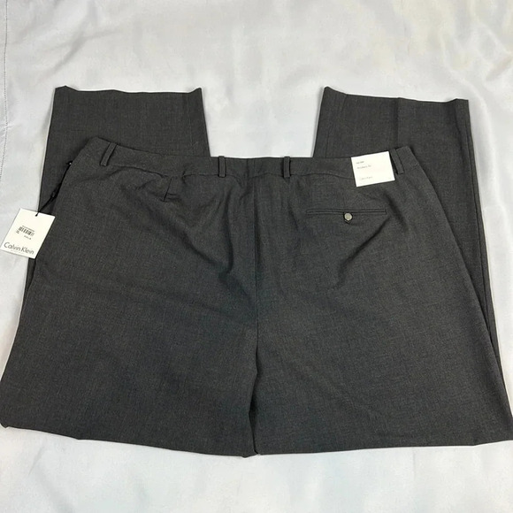 Calvin Klein NWT Gray Morden Fit Pant Size 20W - Picture 3 of 13